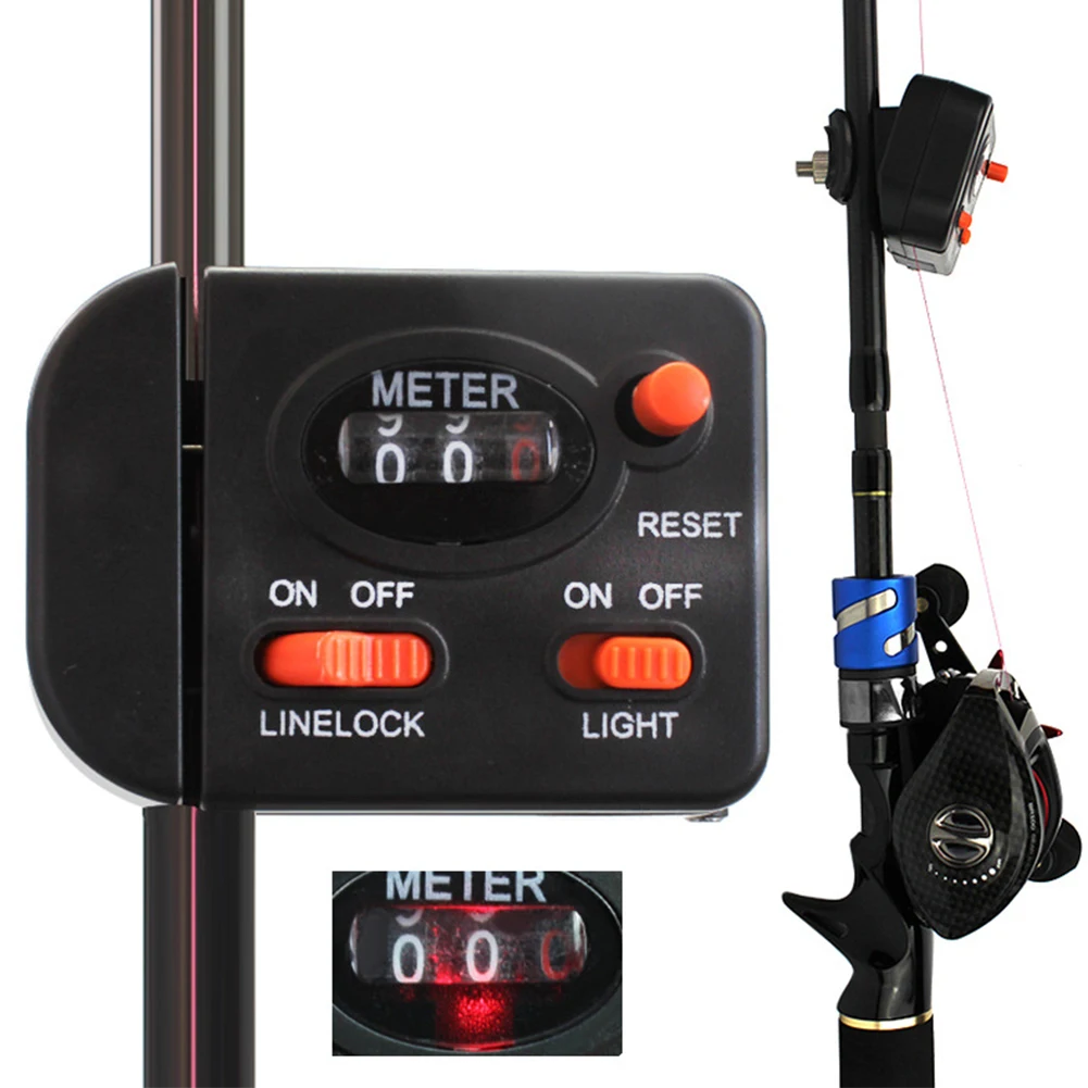 0-999M Fishing Line Counter Portable Fish Finder Depth Gauge Tackle Tool Professional Outdoor Fishing Accessories Equipment Prop
0-999M Fishing Line Counter Portable Fish Finder Depth Gauge Tackle Tool Professional Outdoor Fishing Accessories Equipment Prop