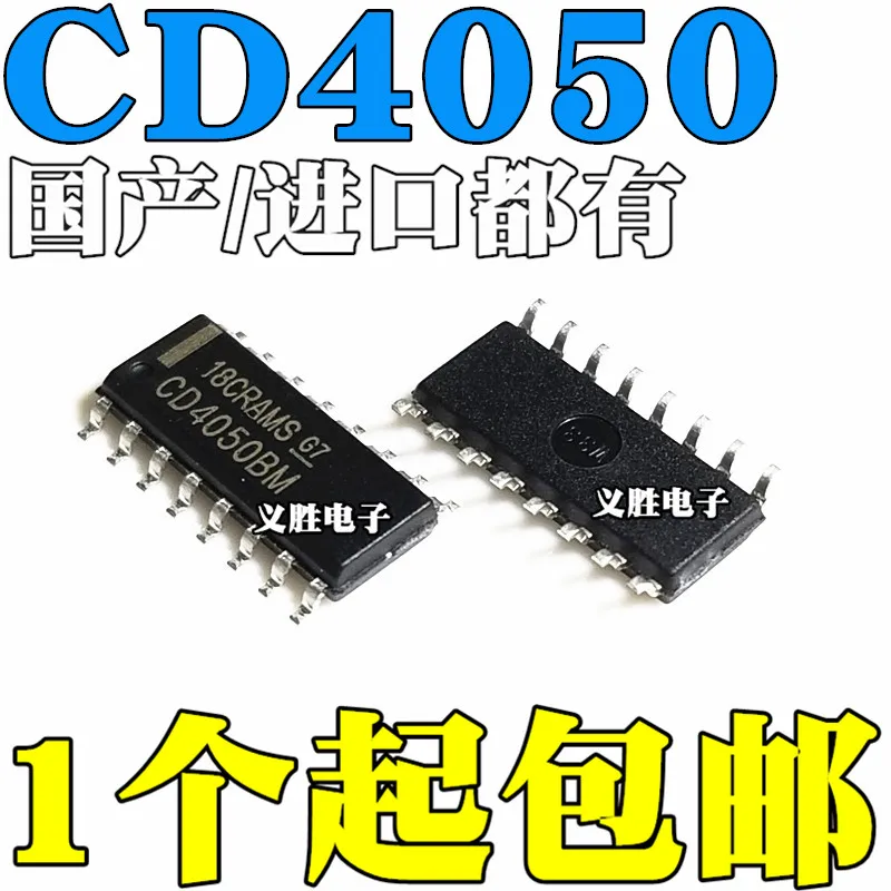 Новые и оригинальные HCF4050 HEF4050BT CD4050BM SOP16 одни и те же буферы, имитация повторного использования, микросхемы буфера
Новые и оригинальные HCF4050 HEF4050BT CD4050BM SOP16 одни и те же буферы, имитация повторного использования, микросхемы буфера