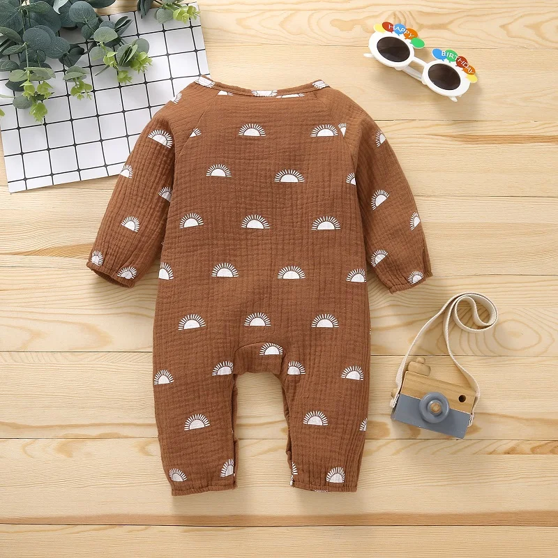 Summer Unisex Newborn Baby Clothes Solid Color Baby Rompers Cotton Long Sleeve Toddler Romper Infant Clothing 3-18 Months
Summer Unisex Newborn Baby Clothes Solid Color Baby Rompers Cotton Long Sleeve Toddler Romper Infant Clothing 3-18 Months