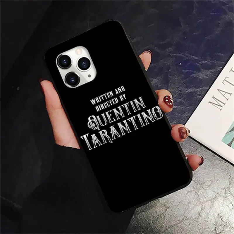 Written Directed Quentin Tarantino Phone Case for iPhone 11 12 pro XS MAX 8 7 6 6S Plus X 2020 XR Mini
Written Directed Quentin Tarantino Phone Case for iPhone 11 12 pro XS MAX 8 7 6 6S Plus X 2020 XR Mini