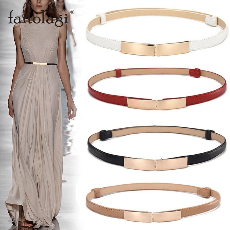 Elastic Women Belts Strap Thin Skinny Ladies Dress Waist Belt Leather Gold Buckle Female Red Belts ceinture femme pasek damski
Elastic Women Belts Strap Thin Skinny Ladies Dress Waist Belt Leather Gold Buckle Female Red Belts ceinture femme pasek damski