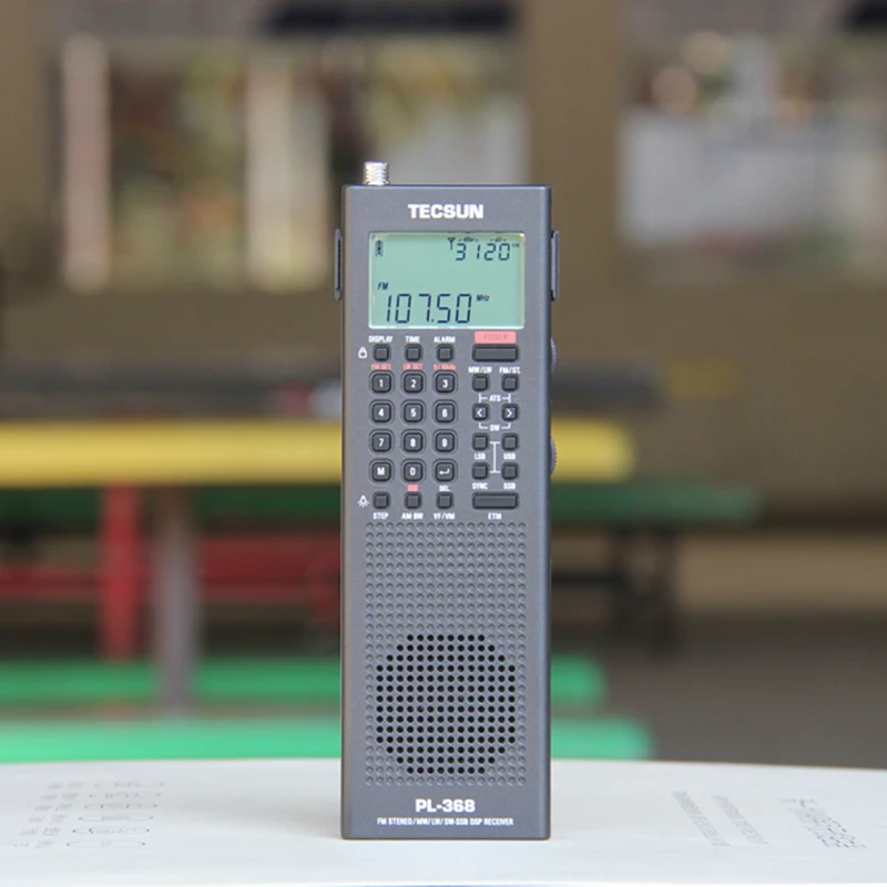 Портативный мини-радиоприемник Lusya TECSUN PL-368 SSB аудио 64-108 МГц DSP ETM ATS FM-Stereo MW SW World Band
