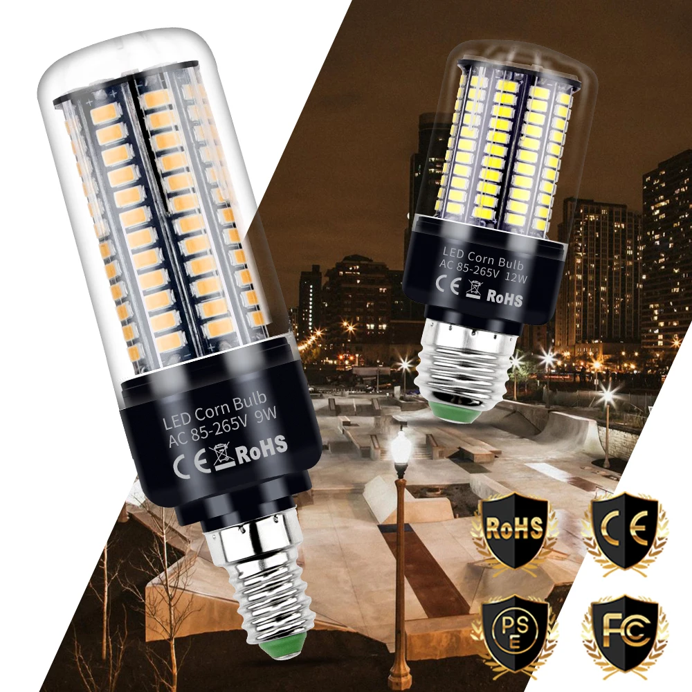 LED Light Bulbs E27 Corn Lamp E14 Spotlight LED Lampada 220V Candle Bulbs Home Lighting Energy Saving 3.5W 5W 7W 9W 12W 15W 20W
LED Light Bulbs E27 Corn Lamp E14 Spotlight LED Lampada 220V Candle Bulbs Home Lighting Energy Saving 3.5W 5W 7W 9W 12W 15W 20W