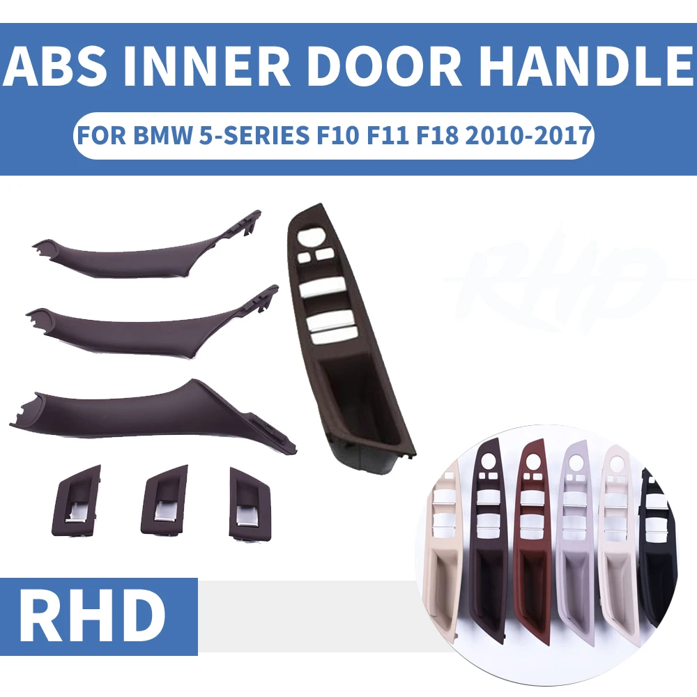 4/7 шт. Правый руль RHD для BMW 5 серии F10 F11 520 525 красное вино Автомобильная Внутренняя