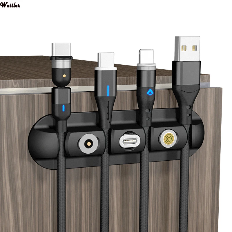 Cable Organizer and Magnetic Cable Plug Box Headphone Earphone Charger Cord Protector Desk Winder Clip Cable Management
Cable Organizer and Magnetic Cable Plug Box Headphone Earphone Charger Cord Protector Desk Winder Clip Cable Management