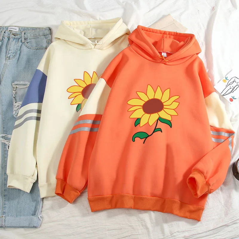 Kpop Print Sunflower Hoodies Men Lover Fashion Letters fleece Gradient Hoodie Loose plus size Sweatshirt Unisex Male Casual 
Kpop Print Sunflower Hoodies Men Lover Fashion Letters fleece Gradient Hoodie Loose plus size Sweatshirt Unisex Male Casual