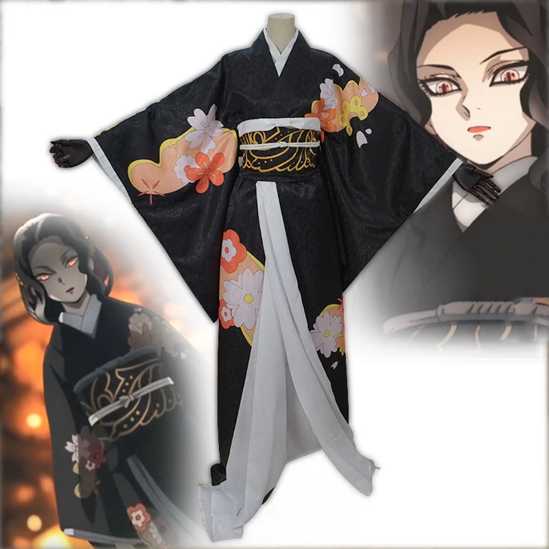 Anime Comic Demon Slayer Kimetsu no Yaiba Cosplay Costumes Kibutsuji Muzan Cosplay Costume Japanese Kimono Uniforms Black Cloth
Anime Comic Demon Slayer Kimetsu no Yaiba Cosplay Costumes Kibutsuji Muzan Cosplay Costume Japanese Kimono Uniforms Black Cloth