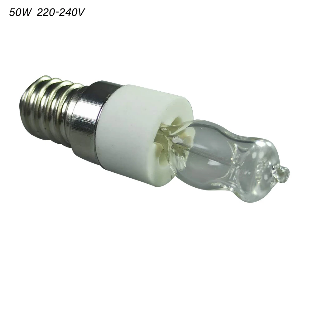E14 50W Oven Light Bulb High Temperature Resistant Safe Halogen Lamp Dryer Microwave Bulb Life To 2000H Home Lighting Lamp
E14 50W Oven Light Bulb High Temperature Resistant Safe Halogen Lamp Dryer Microwave Bulb Life To 2000H Home Lighting Lamp