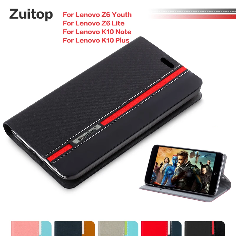 Ковбойский чехол из искусственной кожи для Lenovo Z6 Youth флип-чехол Lite/K10 Note/K10 Plus