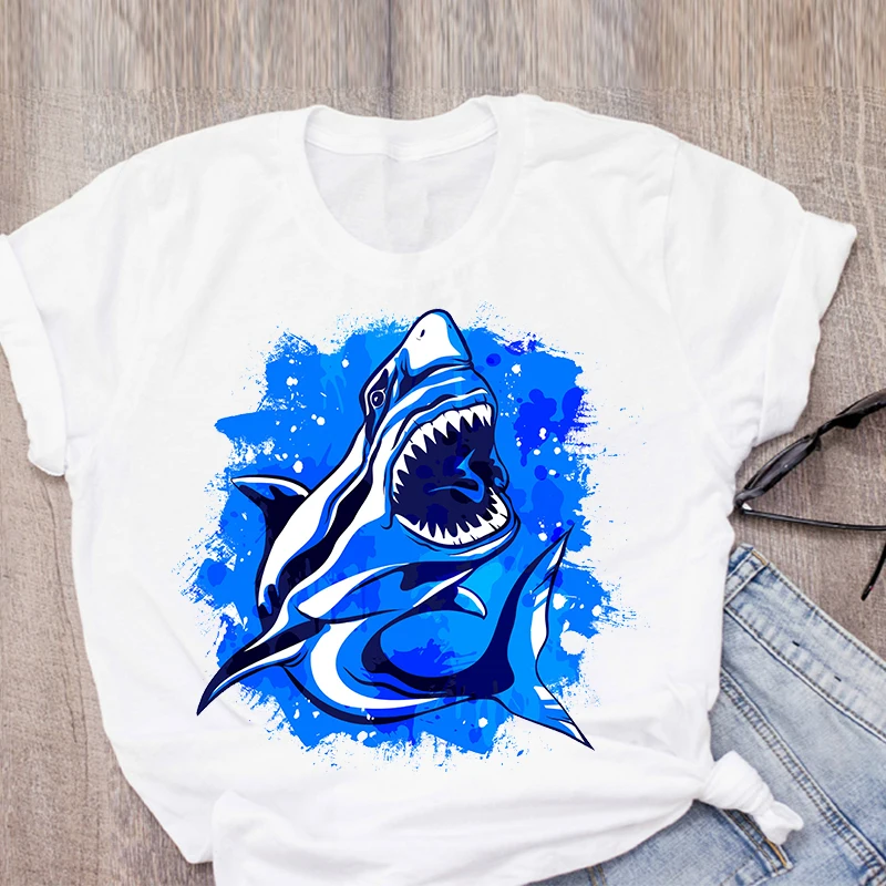cute Graphic Shark Cartoon Fashion Printing Short Sleeve tshirt Women O Neck Loose aesthetic tshirt tee tops ladies tee tops 90s
cute Graphic Shark Cartoon Fashion Printing Short Sleeve tshirt Women O Neck Loose aesthetic tshirt tee tops ladies tee tops 90s