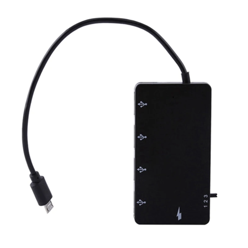 1 Set Micro-USB OTG 4 Ports Hub Power Supply Adapter Cable for Smartphone Tablet High Speed
1 Set Micro-USB OTG 4 Ports Hub Power Supply Adapter Cable for Smartphone Tablet High Speed