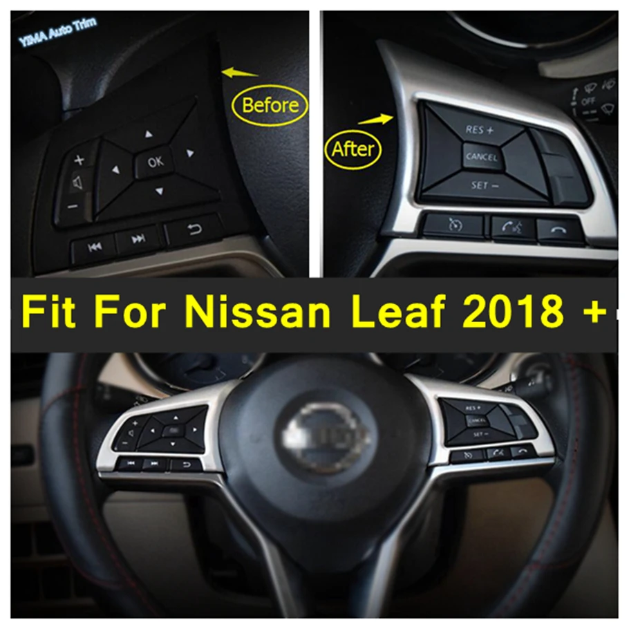 Lapetus Steering Wheel Button Frame Cover Trim 2 Pcs Fit For Nissan Leaf 2018 - 2021 Carbon Fiber / Matte Interior
Lapetus Steering Wheel Button Frame Cover Trim 2 Pcs Fit For Nissan Leaf 2018 - 2021 Carbon Fiber / Matte Interior