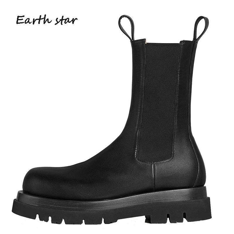 botas mujer 2020 Autumn New Shoes Women Chelsea Boots Fashion Brand zapatos de mujer Ladies footware Thick Bottom Ankle Boots
botas mujer 2020 Autumn New Shoes Women Chelsea Boots Fashion Brand zapatos de mujer Ladies footware Thick Bottom Ankle Boots