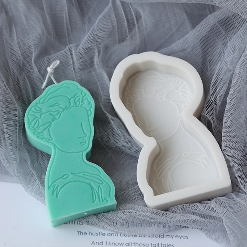 3D Silicone Portrait Mold Aromatherapy Candle Plaster DIY Candle Making Molds 3D Silicone Candle Molds Household Cake Moulds
3D Silicone Portrait Mold Aromatherapy Candle Plaster DIY Candle Making Molds 3D Silicone Candle Molds Household Cake Moulds