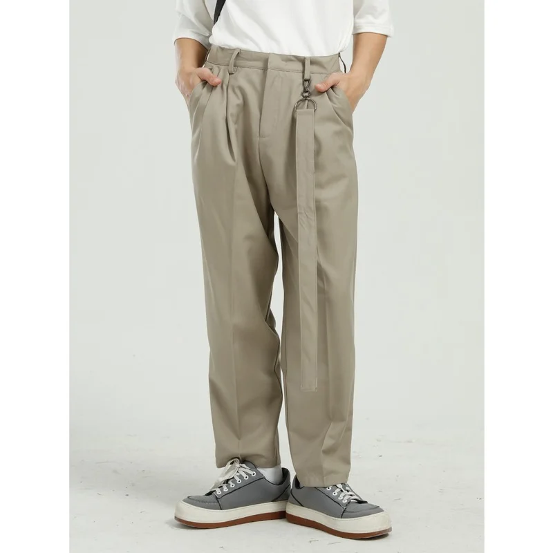 Men's Dress Pants Slim Fit New Clothing Spring Korean Men Wedding Suit Pants Personalized Trendy Solid Color Mid-Waist Casual
Men's Dress Pants Slim Fit New Clothing Spring Korean Men Wedding Suit Pants Personalized Trendy Solid Color Mid-Waist Casual