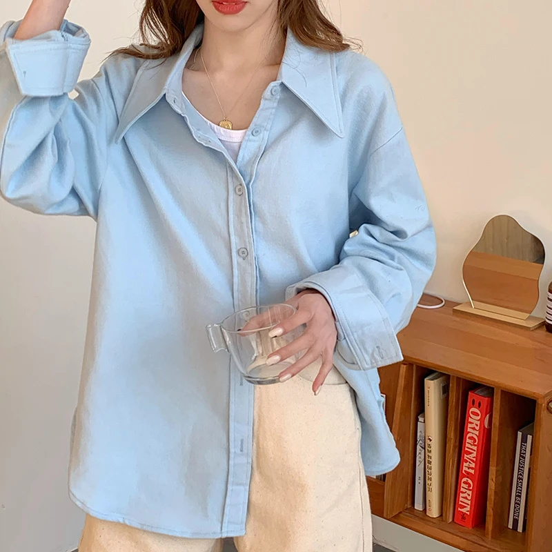 ZHISILAO Solid Blouse Women Plus Size Vintage White Oversized Long Sleeve Shirt Mujer Spring 2021 Tops Loose Bf Blousa Cotton
ZHISILAO Solid Blouse Women Plus Size Vintage White Oversized Long Sleeve Shirt Mujer Spring 2021 Tops Loose Bf Blousa Cotton