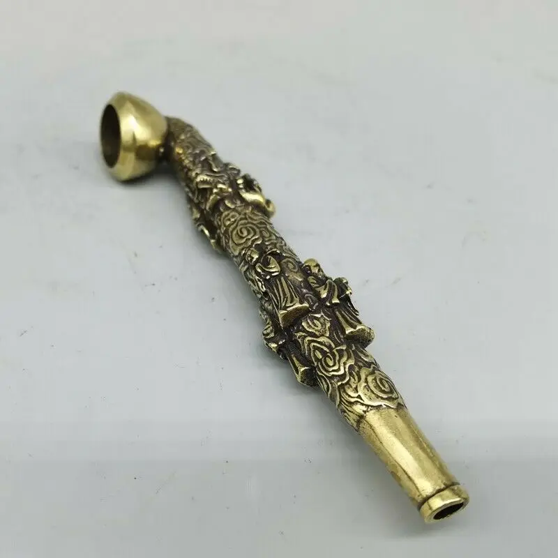 Старая китайская медная ручная резьба, мифология, Восемь Бессмертных дымовых трубок
Старая китайская медная ручная резьба, мифология, Восемь Бессмертных дымовых трубок