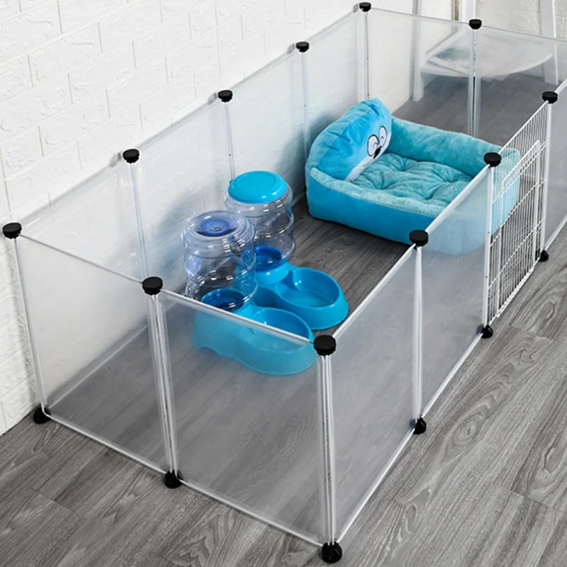DIY Freely Combined Pet Playpen Pet Dog Fences Multi-functional Dog Cage Puppy Kennel House Exercise Training for Animals
DIY Freely Combined Pet Playpen Pet Dog Fences Multi-functional Dog Cage Puppy Kennel House Exercise Training for Animals