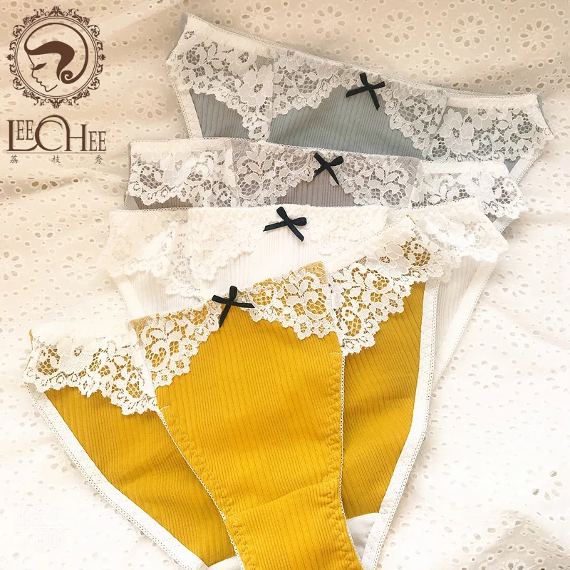 Summer Cute Japanese Panties Women Underwear Lingerie Thread Cotton Girl Panties kawaii French Sexy Panties Lace Briefs Fashion
Summer Cute Japanese Panties Women Underwear Lingerie Thread Cotton Girl Panties kawaii French Sexy Panties Lace Briefs Fashion