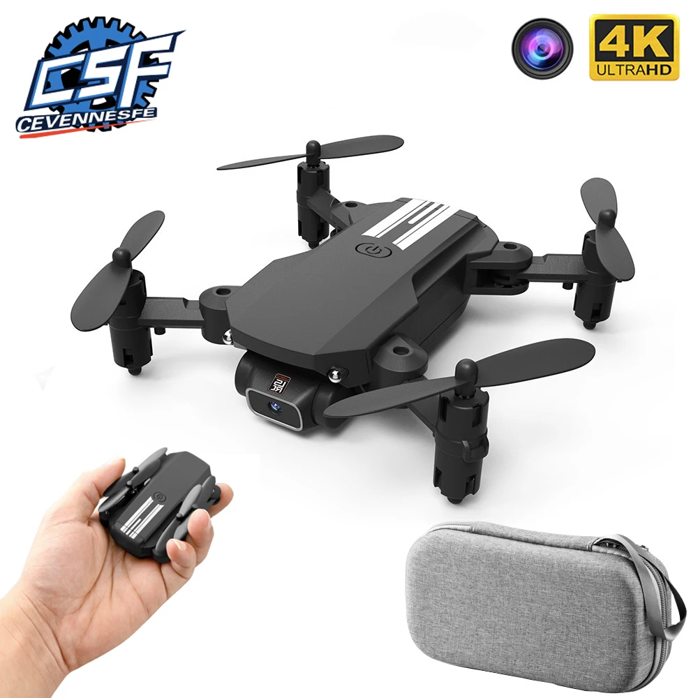 CEVENNESFE Новый мини-дрон 4K 1080P HD камера WiFi Fpv Давление воздуха Удержание высоты черный и серый складной квадрокоптер Радиоуправляемый дрон игру...
CEVENNESFE Новый мини-дрон 4K 1080P HD камера WiFi Fpv Давление воздуха Удержание высоты черный и серый складной квадрокоптер Радиоуправляемый дрон игру...
