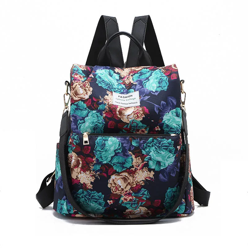 Anti-theft Style Women Backpacks Floral Print Bookbags Backpack School Bag For Girls Rucksack Female Travel Backpack waterproof 
Anti-theft Style Women Backpacks Floral Print Bookbags Backpack School Bag For Girls Rucksack Female Travel Backpack waterproof