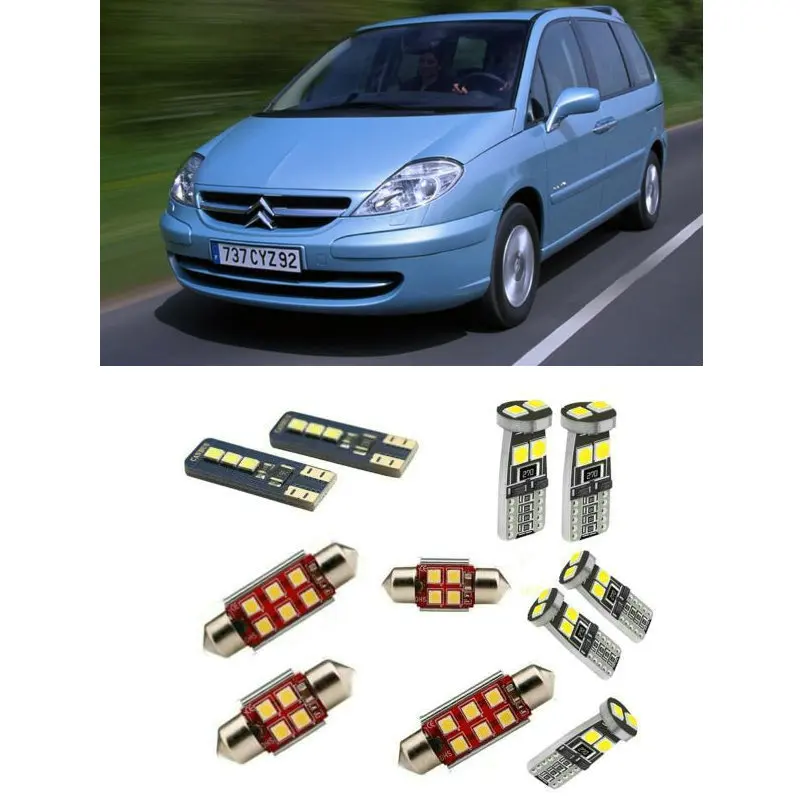 Car Accessories Car Led Interior Light Kit For Citroen C8 2002 - 2014 Error Free White 6000K Super Bright
Car Accessories Car Led Interior Light Kit For Citroen C8 2002 - 2014 Error Free White 6000K Super Bright