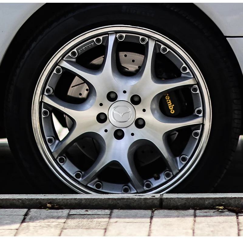 4 шт. металлические наклейки на ступицу колеса для Mazda 6 3 5 2 CX5 CX7 323 Demio Axela Atenza CX9 MX3 MX5