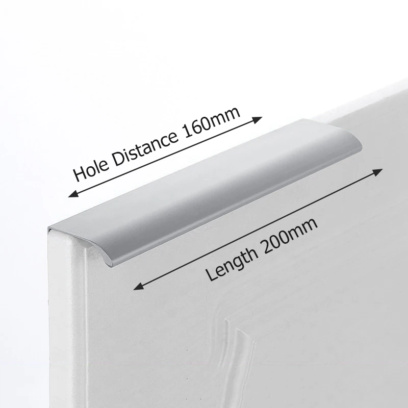 KAK черные скрытые ручки для шкафа из алюминия 80 мм
KAK черные скрытые ручки для шкафа из алюминия 80 мм