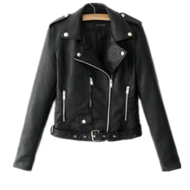 Женская модная новая мотоциклетная кожаная куртка, короткое приталенное Женское пальто
Женская модная новая мотоциклетная кожаная куртка, короткое приталенное Женское пальто