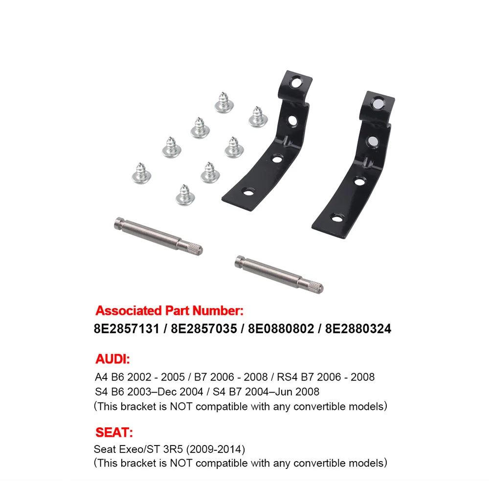 Петли для перчаточного ящика Audi A4 S4 RS4 B6 B7 8E Seat Exeo/ST 3R5|Бардачки| |