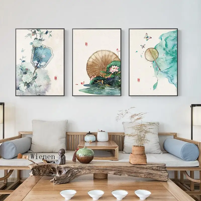 Japanese Style Landscape Canvas Painting Poster Flowers Trees and Birds Print Wall Art Pictures for Living Room Home Decor
Japanese Style Landscape Canvas Painting Poster Flowers Trees and Birds Print Wall Art Pictures for Living Room Home Decor