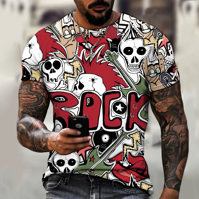 2021 Street Fashion Casual T-shirt 3d Graffiti Letter Cartoon Summer Men's T-shirt Short Sleeve Round Neck top Size XXS 6XL
2021 Street Fashion Casual T-shirt 3d Graffiti Letter Cartoon Summer Men's T-shirt Short Sleeve Round Neck top Size XXS 6XL