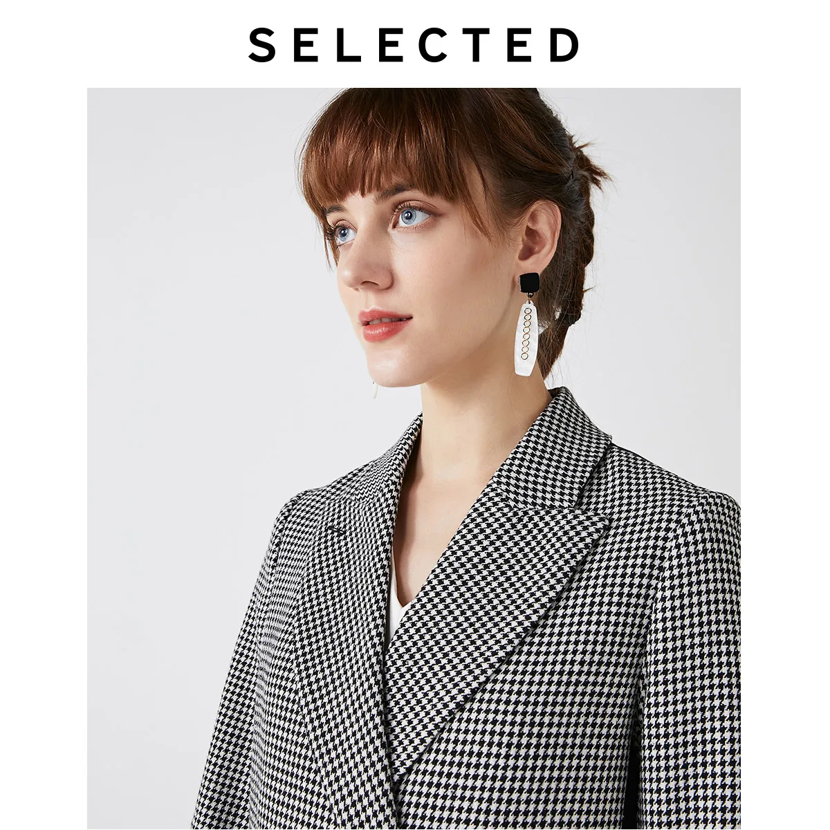 Женское Свободное пальто средней длины SELECTED S | 419321512 Женская одежда