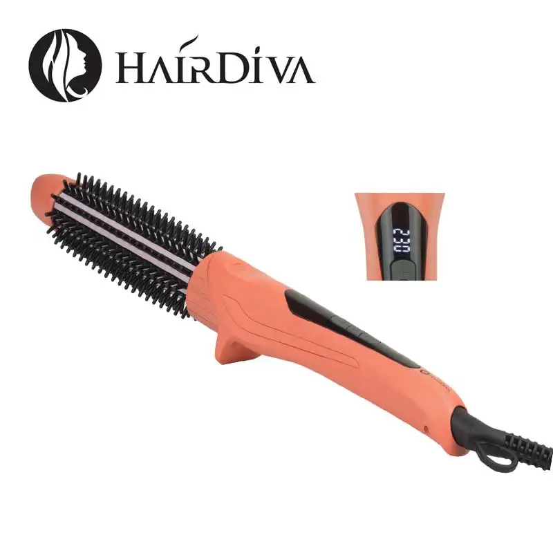 HairDiva щетка Плойка быстрый нагрев до 230 ℃ нано керамические щетинки для увеличения объема корней волос Щипцы для завивки
HairDiva щетка Плойка быстрый нагрев до 230 ℃ нано керамические щетинки для увеличения объема корней волос Щипцы для завивки