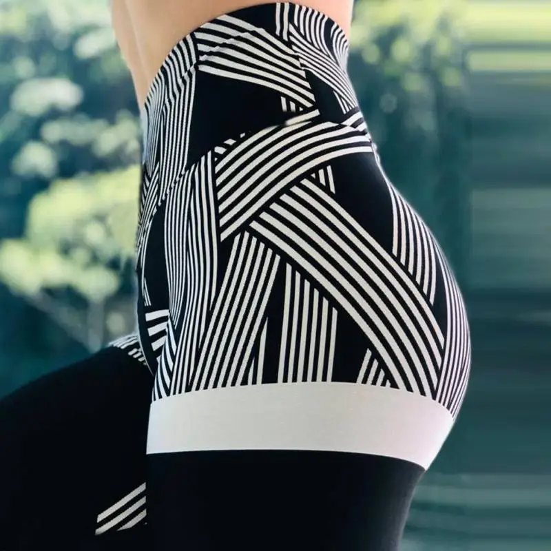 High Waist Leggings Ladies Digital Printing Striped Fitness Leggings Casual Sports Breathable Pants Women's Clothing
High Waist Leggings Ladies Digital Printing Striped Fitness Leggings Casual Sports Breathable Pants Women's Clothing