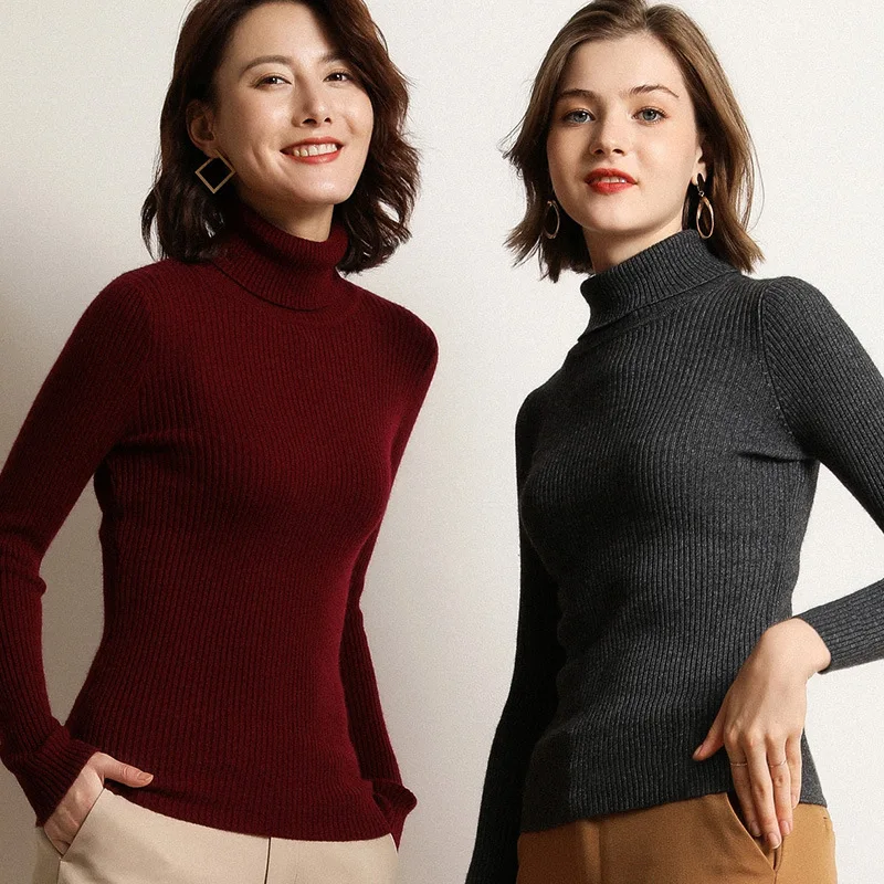2019 Autumn And Winter New Style Korean-style Turtle-Neck Base Shirt Sweater Women's Slim Fit Solid Color Base Long-Sleeve Sweat
2019 Autumn And Winter New Style Korean-style Turtle-Neck Base Shirt Sweater Women's Slim Fit Solid Color Base Long-Sleeve Sweat