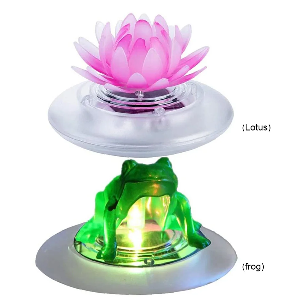 Lotus Flower Shape Pond Lantern Light Floating Led Festival Outdoor Solar Powered Waterproof Garden Decorative Lighting Lamp
Lotus Flower Shape Pond Lantern Light Floating Led Festival Outdoor Solar Powered Waterproof Garden Decorative Lighting Lamp