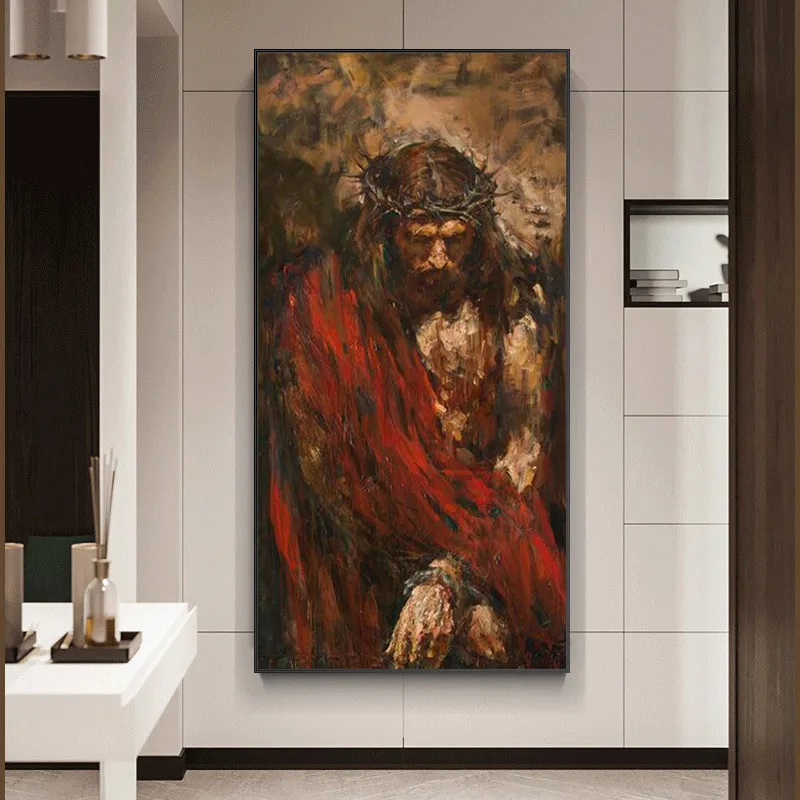 Home Decoration Hd Printed Pictures Wall Artwork Watercolor 1 Pieces Jesus Christ Modular Poster Canvas Painting For Living Room
Home Decoration Hd Printed Pictures Wall Artwork Watercolor 1 Pieces Jesus Christ Modular Poster Canvas Painting For Living Room