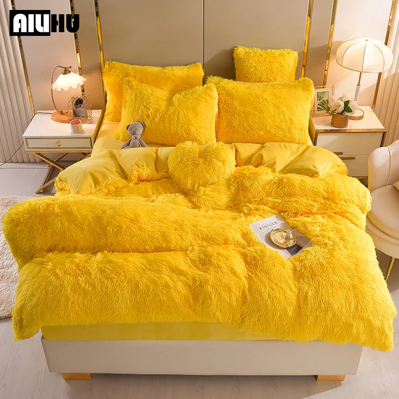 Роскошная норковая бархатная однотонная ворсистая Теплая Флисовая искусственная плюшевая подкладка для дома двойной комплект пододеяльн...
Роскошная норковая бархатная однотонная ворсистая Теплая Флисовая искусственная плюшевая подкладка для дома двойной комплект пододеяльн...