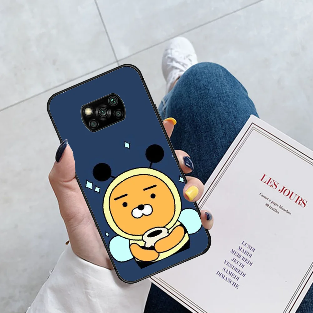 Cartoon Cute Ryan Bear Phone Case Cover Hull For Xiaomi Mi A2 A3 8 9 SE 9T 10 10T Lite Pro Ultra Poco X3 black Shell Fashion
Cartoon Cute Ryan Bear Phone Case Cover Hull For Xiaomi Mi A2 A3 8 9 SE 9T 10 10T Lite Pro Ultra Poco X3 black Shell Fashion