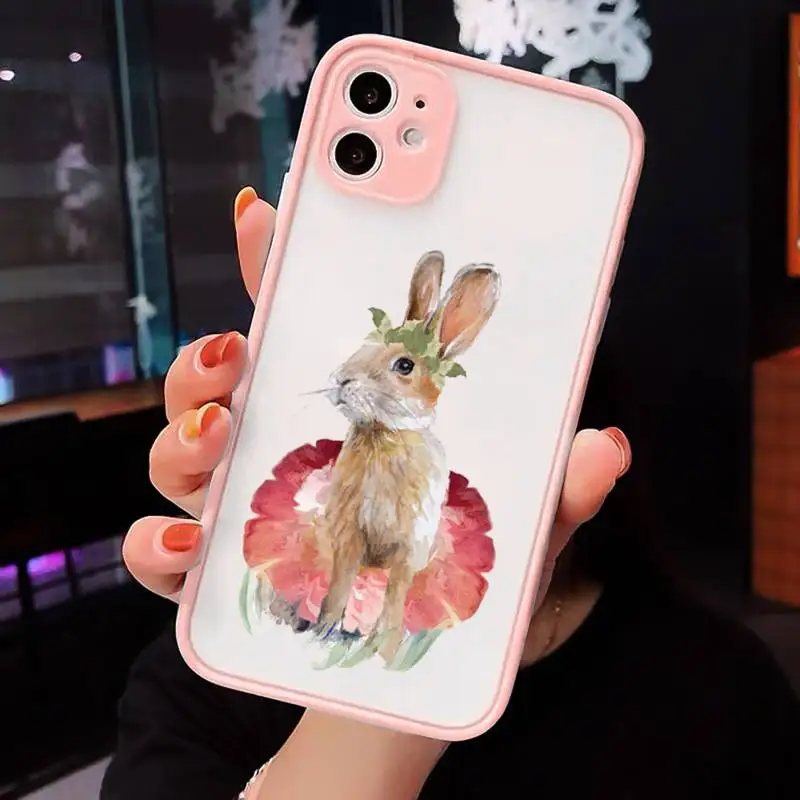 cute animal rabbit Phone Cases matte transparent For iphone 7 8 11 12 plus mini x xs xr pro max cover
cute animal rabbit Phone Cases matte transparent For iphone 7 8 11 12 plus mini x xs xr pro max cover