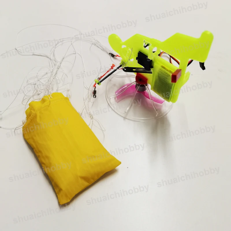 Парашютный двигатель RC с сервоприводом ESC мощный комплект 3d-печатной рамой 81 см