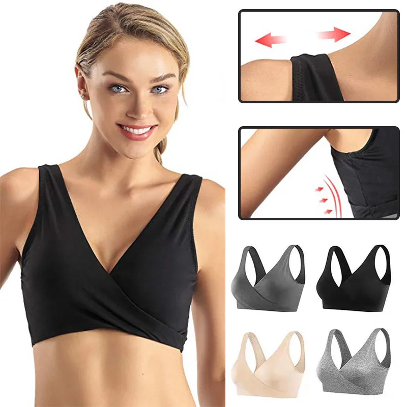 Maternity Breastfeeding Nursing Bra Cotton Pregnant Clothes Women Soft Feeding Sleeping Vest Wire Free Underwear suction gorge
Maternity Breastfeeding Nursing Bra Cotton Pregnant Clothes Women Soft Feeding Sleeping Vest Wire Free Underwear suction gorge