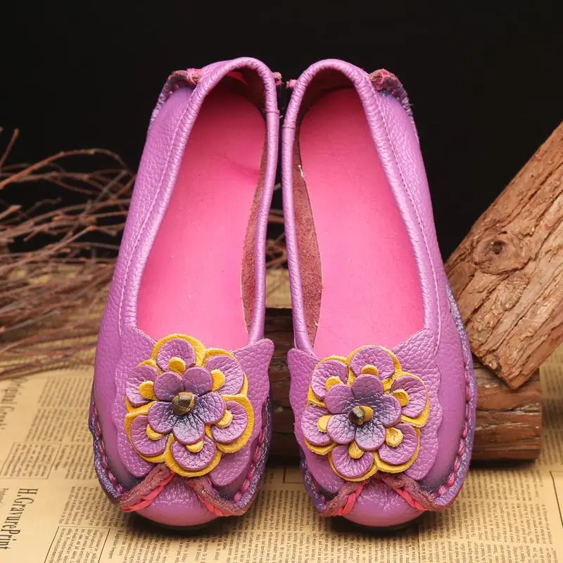 Handmade Retro Big Flower Flat Shoes Women's Loafers Maternity Shoes Vintage Women Flats Shoes Ladies Black Leather Moccasins
Handmade Retro Big Flower Flat Shoes Women's Loafers Maternity Shoes Vintage Women Flats Shoes Ladies Black Leather Moccasins