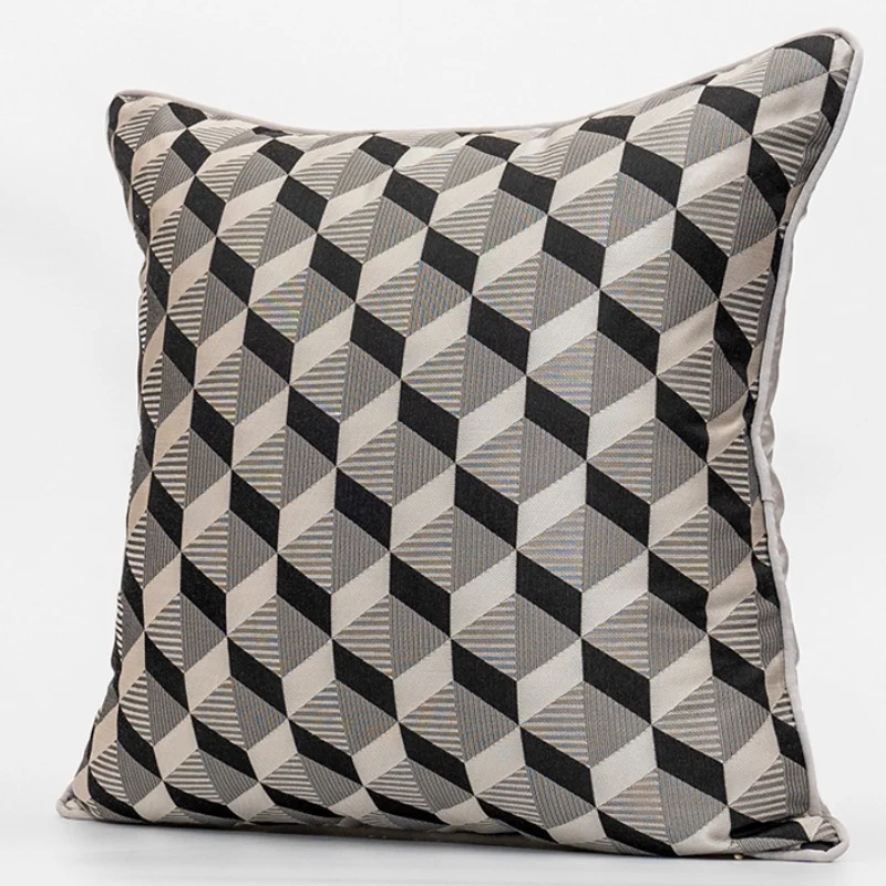 2022 Cushion Cover Decorative Square Pillow Case Modern Art Simple Abstract Gray Black Geometric Jacquard Sofa Chair Coussin
2022 Cushion Cover Decorative Square Pillow Case Modern Art Simple Abstract Gray Black Geometric Jacquard Sofa Chair Coussin