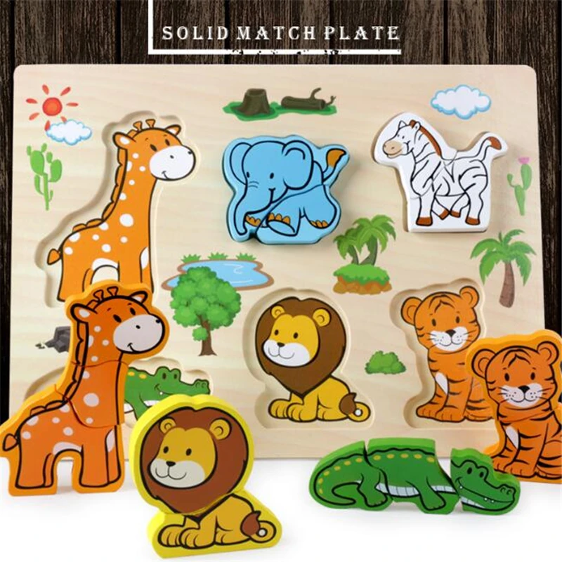 Toys For Children Animal Hand Grasping Stereo Pairing Puzzles For Kids Early Education Jigsaw Puzzle Board Wooden Toys New Style
Toys For Children Animal Hand Grasping Stereo Pairing Puzzles For Kids Early Education Jigsaw Puzzle Board Wooden Toys New Style