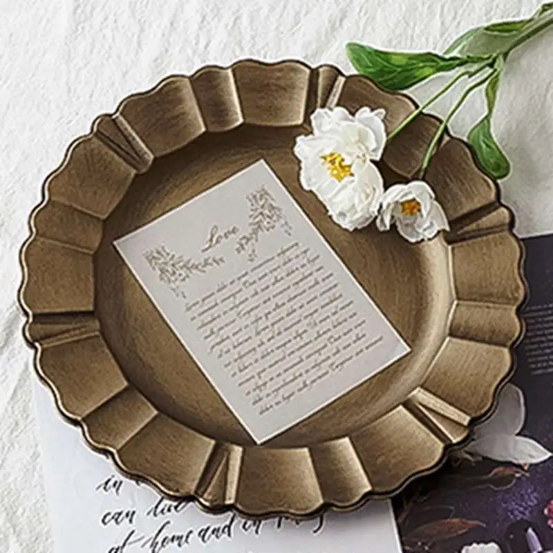 Retro Tray Decoration PP Craft Storage Serving Tray Photography Ornaments Dessert Cake Plate Home Photo Props
Retro Tray Decoration PP Craft Storage Serving Tray Photography Ornaments Dessert Cake Plate Home Photo Props