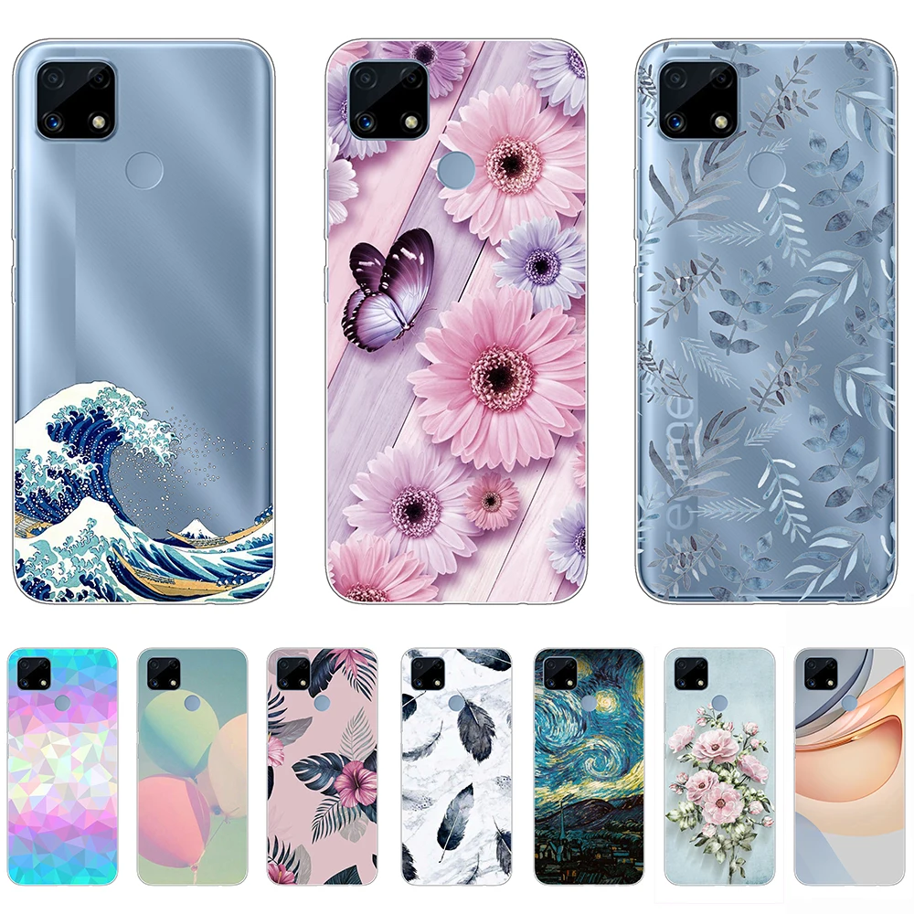 Silicon Case for Realme C25 Luxury Fashion Flexible Cover on Realme C25 Shell Cover Ultra-thin Anti-knock Shockproof Personality
Silicon Case for Realme C25 Luxury Fashion Flexible Cover on Realme C25 Shell Cover Ultra-thin Anti-knock Shockproof Personality