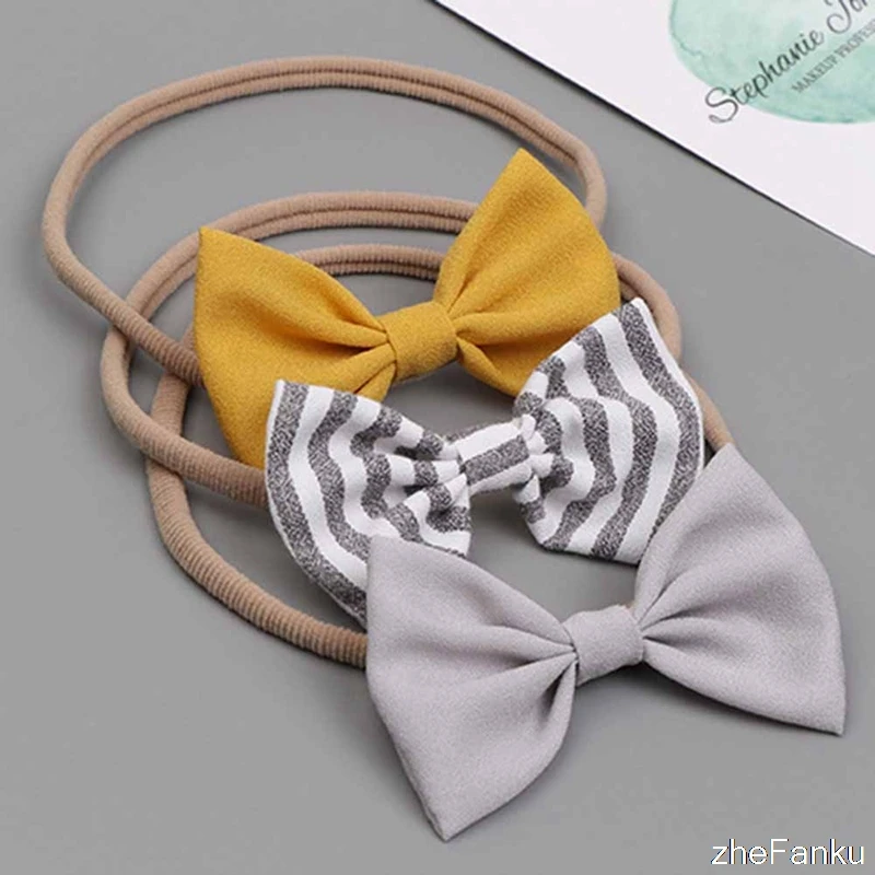 3pcs/lot Cute Bow Baby Headband for Girl Nylon Head Bands Turban Newborn Headbands Hairbands for Kids Baby Hair Accessories
3pcs/lot Cute Bow Baby Headband for Girl Nylon Head Bands Turban Newborn Headbands Hairbands for Kids Baby Hair Accessories