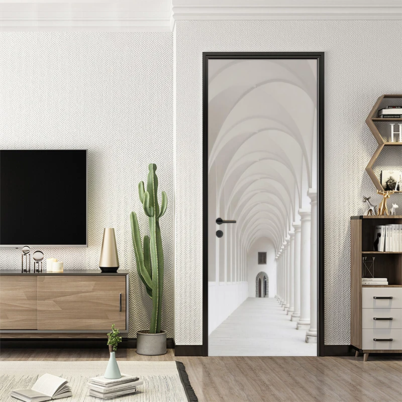 Europe Style Door Sticker PVC Self Adhesive Vinyl Extend Space Corridor Pattern Waterproof Home Decor Wallpaper Stickers
Europe Style Door Sticker PVC Self Adhesive Vinyl Extend Space Corridor Pattern Waterproof Home Decor Wallpaper Stickers